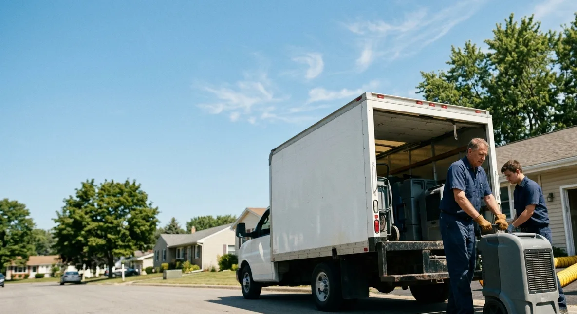 Water Damage Cleanup in Blissfield, OH near me